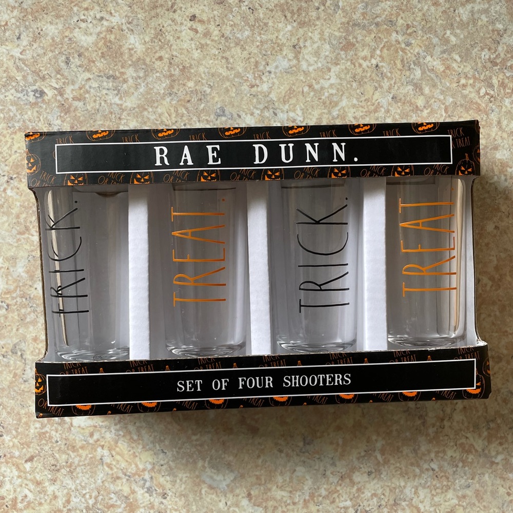 Rae Dunn Trick or Treat Shooters Halloween Shots